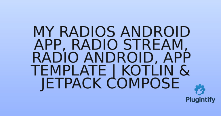 Read more about the article My RadiOS Android APP, Radio Stream, Radio Android, APP Template | Kotlin & Jetpack Compose