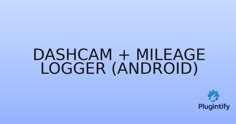 Read more about the article Dashcam + Mileage Logger (Android)
