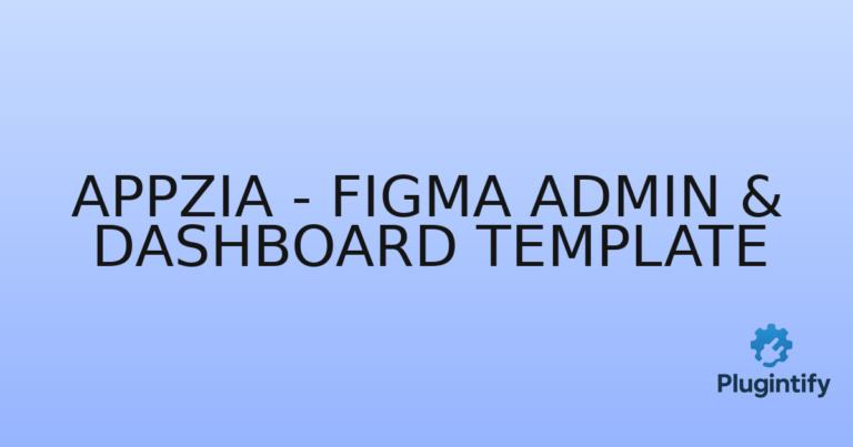 Read more about the article Appzia – Figma Admin & Dashboard Template