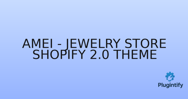 Read more about the article Amei – Jewelry Store Shopify 2.0 Theme