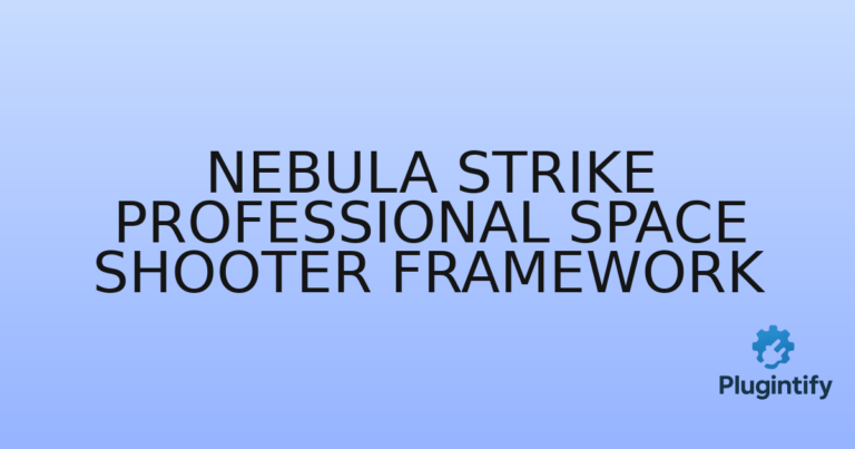 Read more about the article Nebula Strike Professional Space Shooter Framework