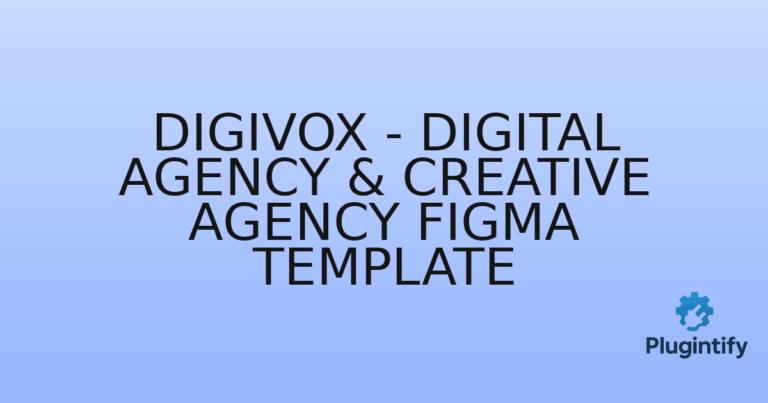 Read more about the article Digivox – Digital Agency & Creative Agency Figma Template