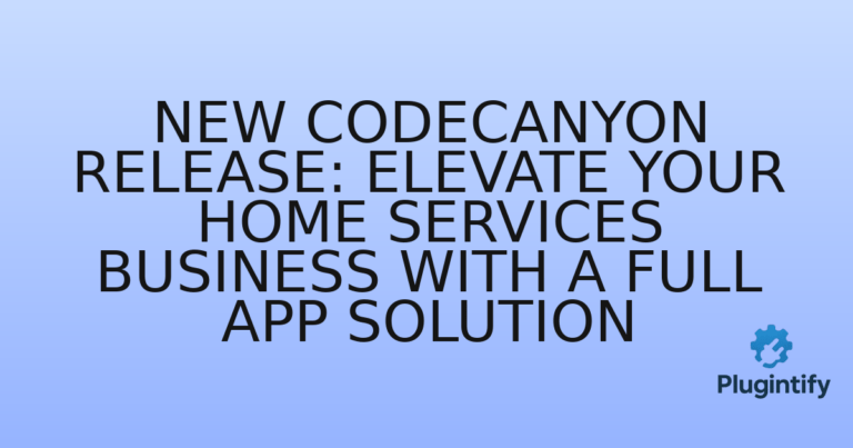 Read more about the article New Codecanyon Release: Elevate Your Home Services Business with a Full App Solution