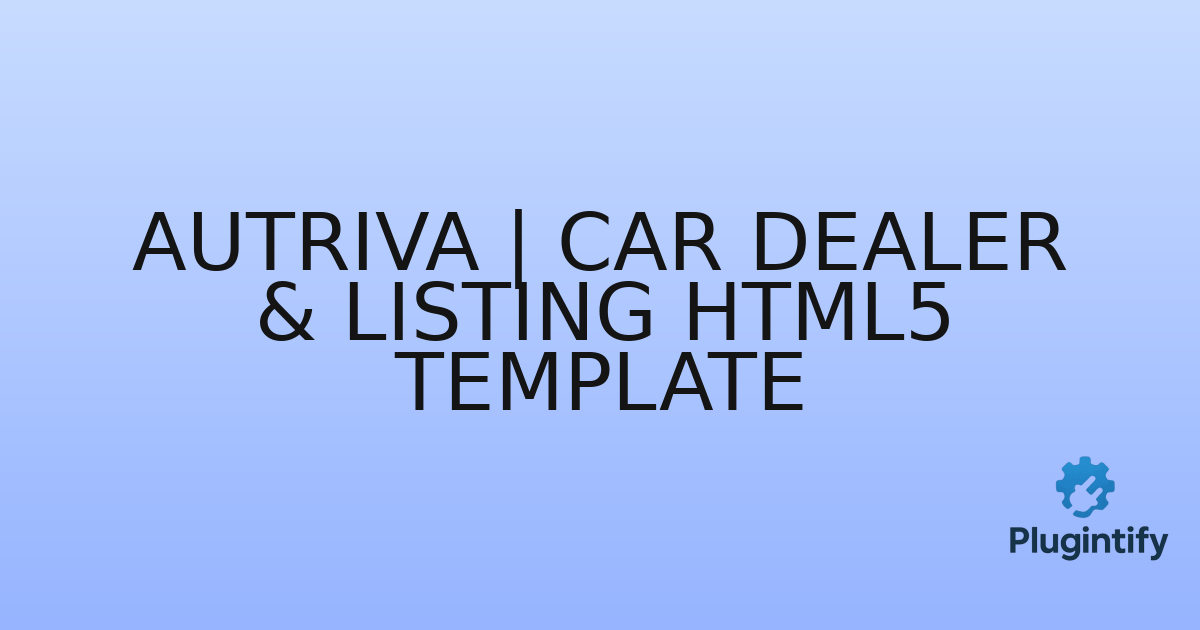 You are currently viewing Autriva | Car Dealer & Listing HTML5 Template