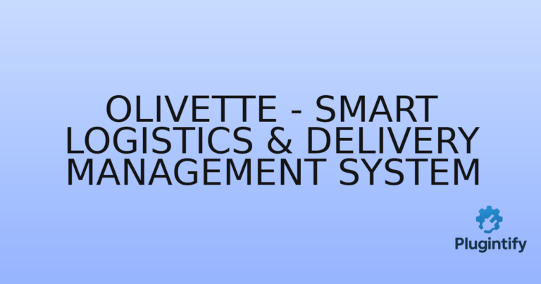 Read more about the article Olivette – Smart Logistics & Delivery Management System