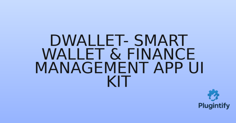 Read more about the article Dwallet- Smart Wallet & Finance Management App UI Kit