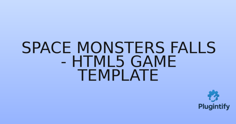 Read more about the article Space Monsters Falls – HTML5 Game Template
