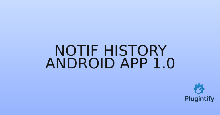 Read more about the article Notif History Android App 1.0