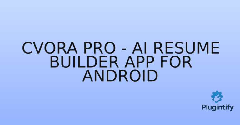 Read more about the article CVora Pro – AI Resume Builder App for Android