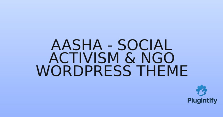 Read more about the article Aasha – Social Activism & NGO WordPress Theme