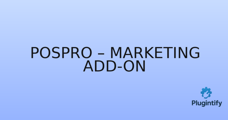 Read more about the article POSpro – Marketing add-on