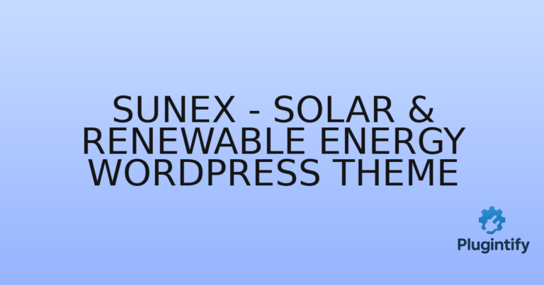 Read more about the article Sunex – Solar & Renewable Energy WordPress Theme