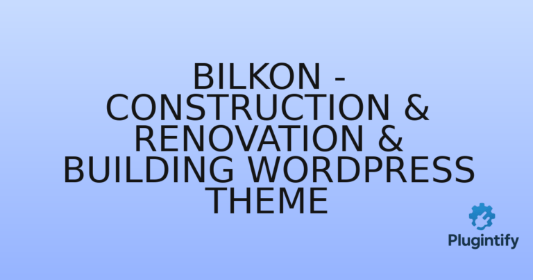 Read more about the article BilKon – Construction & Renovation & Building WordPress Theme