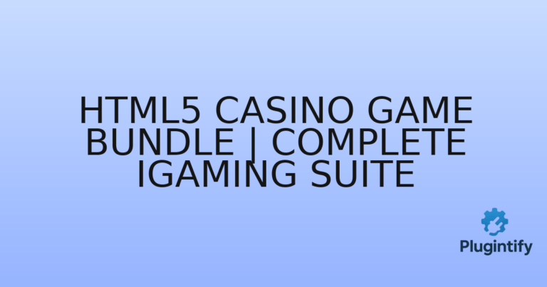 Read more about the article HTML5 Casino Game Bundle | Complete iGaming Suite