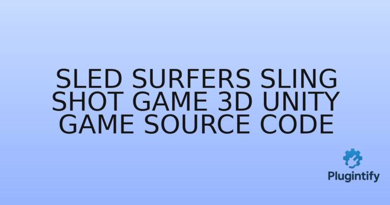 Read more about the article Sled Surfers Sling Shot Game 3D Unity Game Source Code
