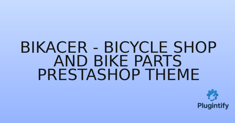 Read more about the article Bikacer – Bicycle Shop and Bike Parts Prestashop Theme