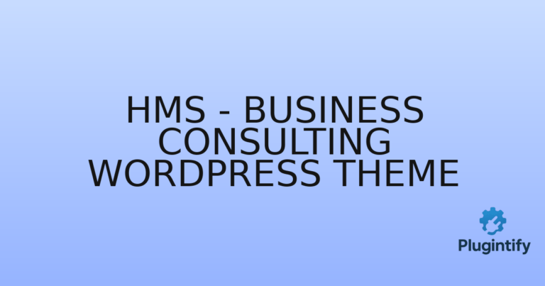 Read more about the article HMS – Business Consulting WordPress Theme