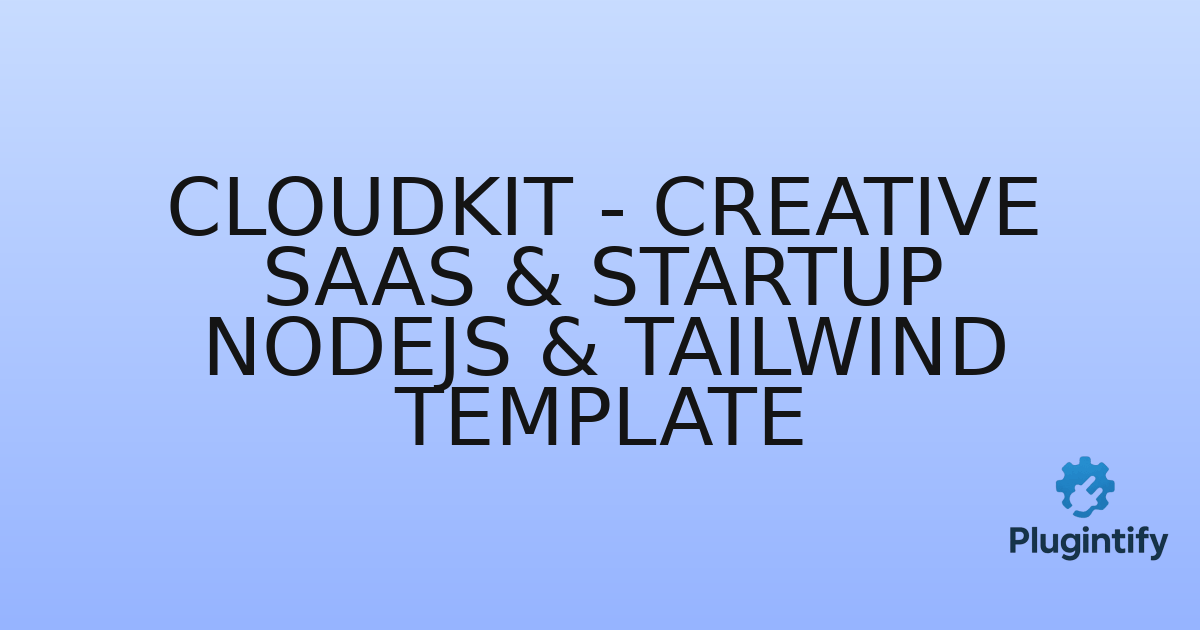 You are currently viewing Cloudkit – Creative SaaS & Startup Nodejs & Tailwind Template