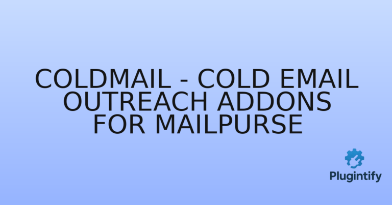 Read more about the article ColdMail – Cold Email Outreach Addons for Mailpurse