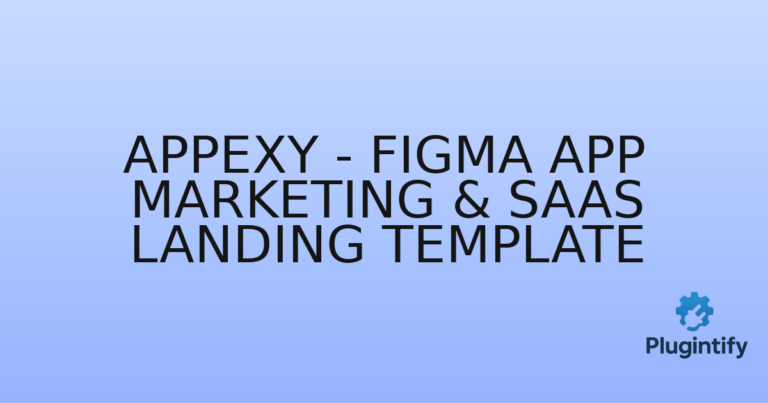 Read more about the article Appexy – Figma App Marketing & SaaS Landing Template