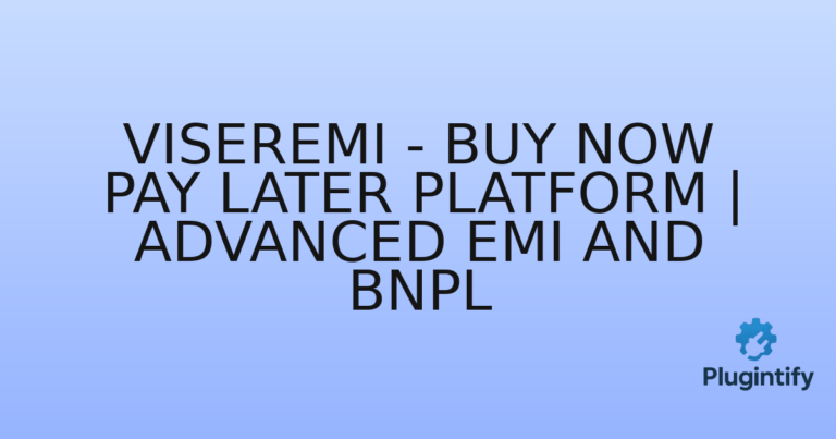 Read more about the article ViserEMI – Buy Now Pay Later Platform | Advanced EMI And BNPL