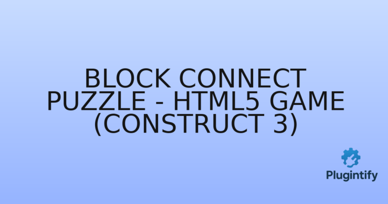 Read more about the article Block Connect Puzzle – HTML5 Game (Construct 3)