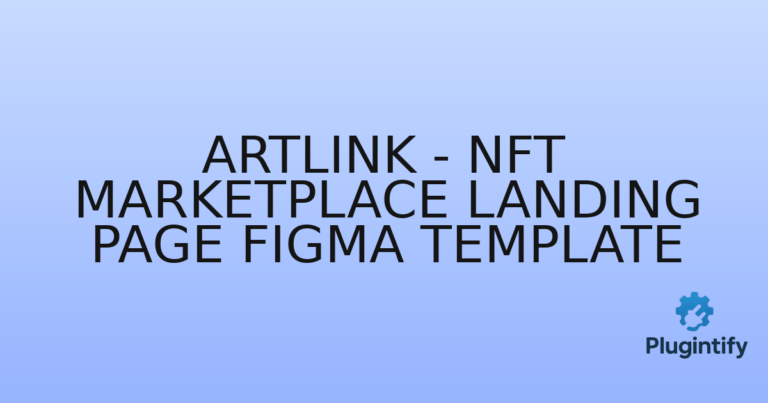Read more about the article Artlink – NFT Marketplace Landing Page Figma Template
