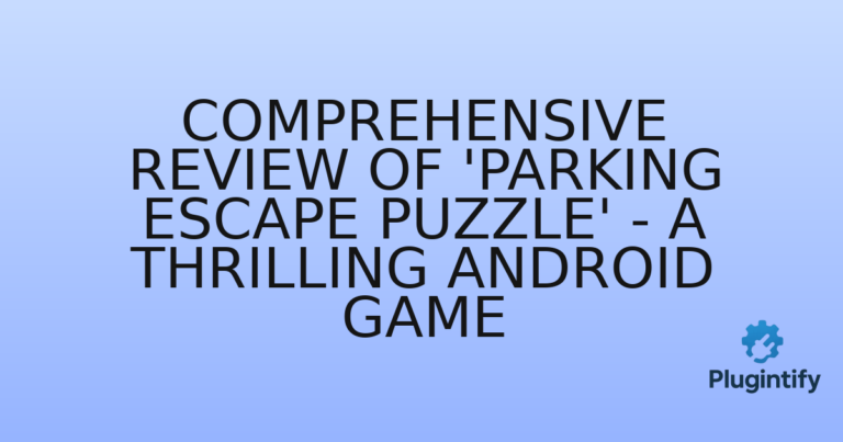 Read more about the article Comprehensive Review of ‘Parking Escape Puzzle’ – A Thrilling Android Game