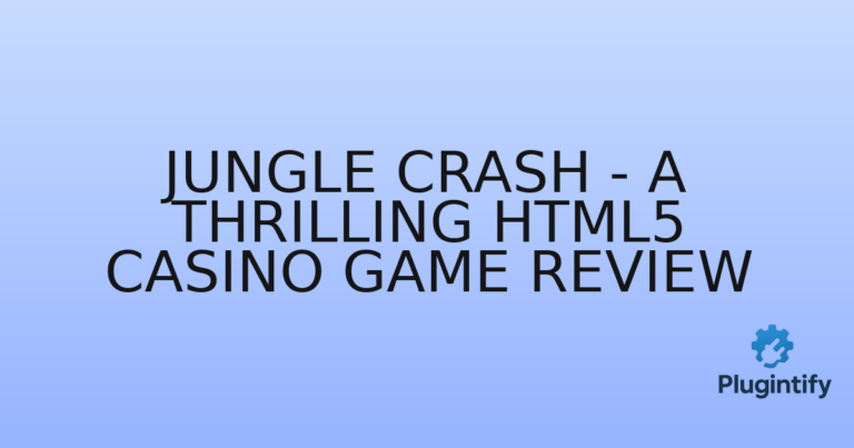 Read more about the article Jungle Crash – A Thrilling HTML5 Casino Game Review