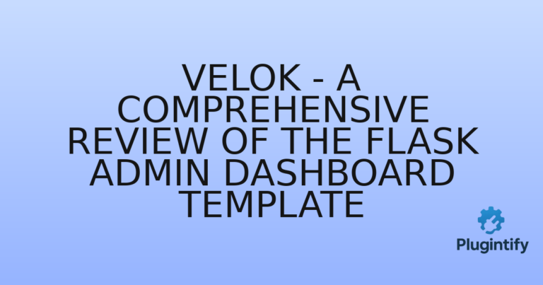Read more about the article Velok – A Comprehensive Review of the Flask Admin Dashboard Template