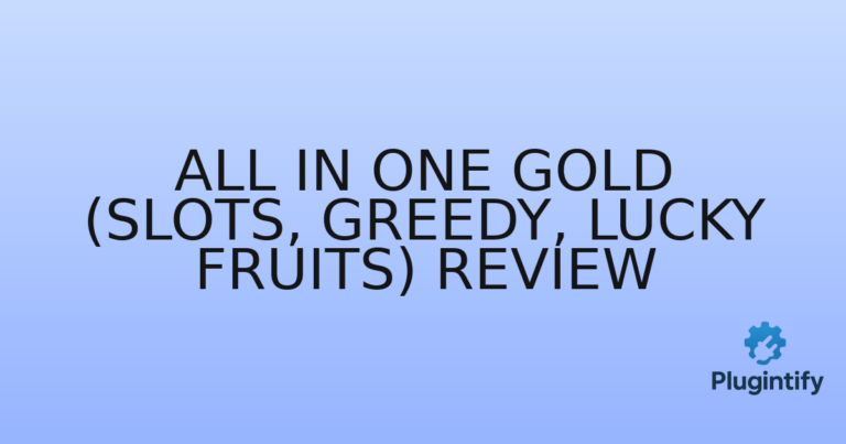 Read more about the article All In One Gold (Slots, Greedy, Lucky Fruits) Review