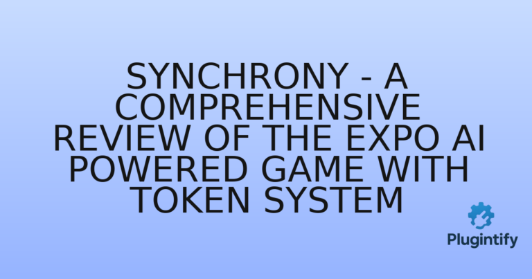 Read more about the article Synchrony – A Comprehensive Review of the Expo AI Powered Game with Token System
