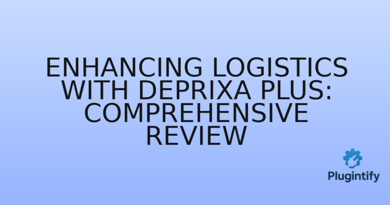 Read more about the article Enhancing Logistics with Deprixa Plus: Comprehensive Review