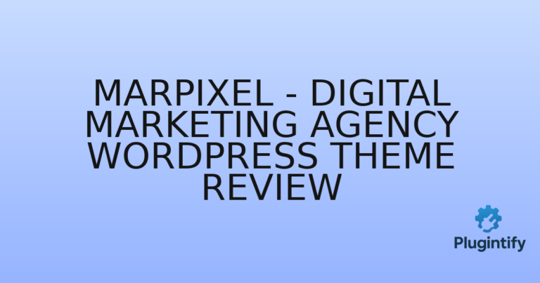 Read more about the article Marpixel – Digital Marketing Agency WordPress Theme Review