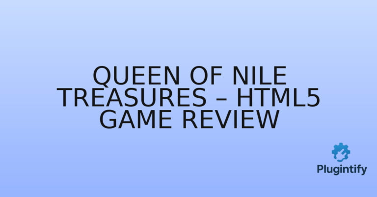 Read more about the article Queen of Nile Treasures – HTML5 Game Review
