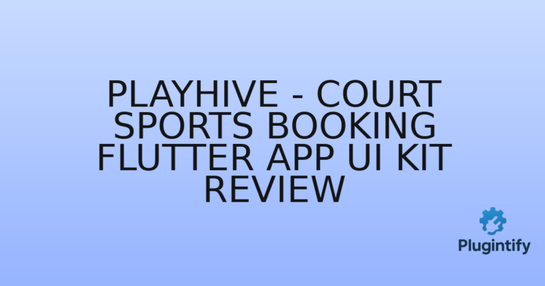 Read more about the article PlayHive – Court Sports Booking Flutter App UI Kit Review