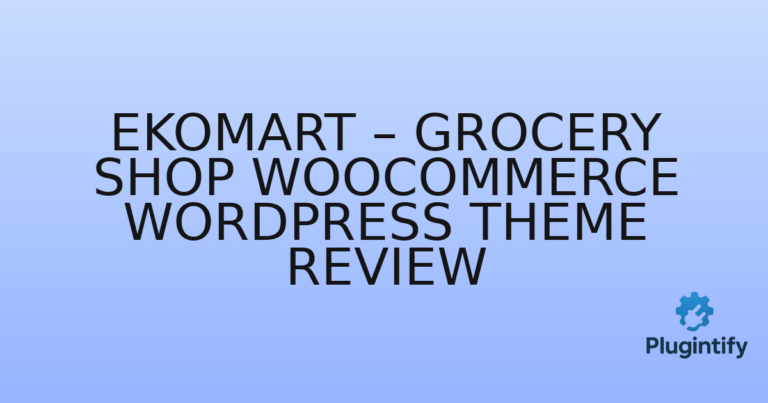 Read more about the article Ekomart – Grocery Shop WooCommerce WordPress Theme Review