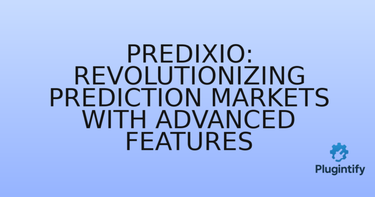 Read more about the article Predixio: Revolutionizing Prediction Markets with Advanced Features