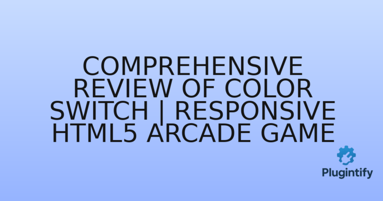 Read more about the article Comprehensive Review of Color Switch | Responsive HTML5 Arcade Game