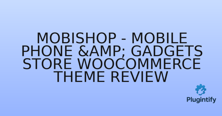 Read more about the article Mobishop – Mobile Phone & Gadgets Store WooCommerce Theme Review