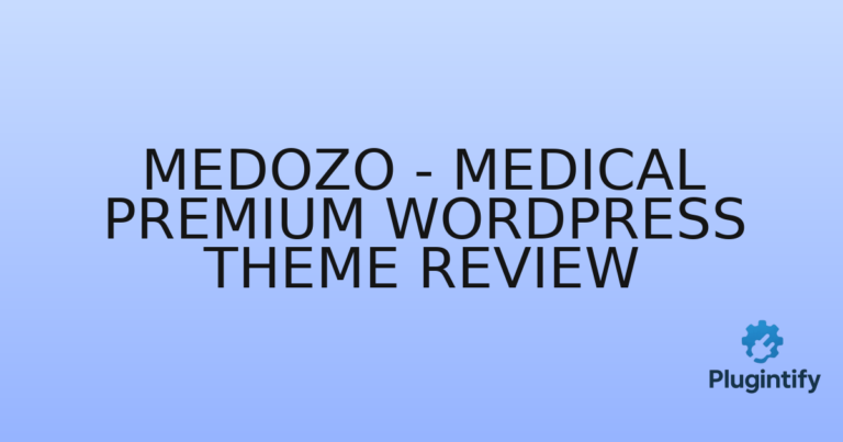 Read more about the article Medozo – Medical Premium WordPress Theme Review