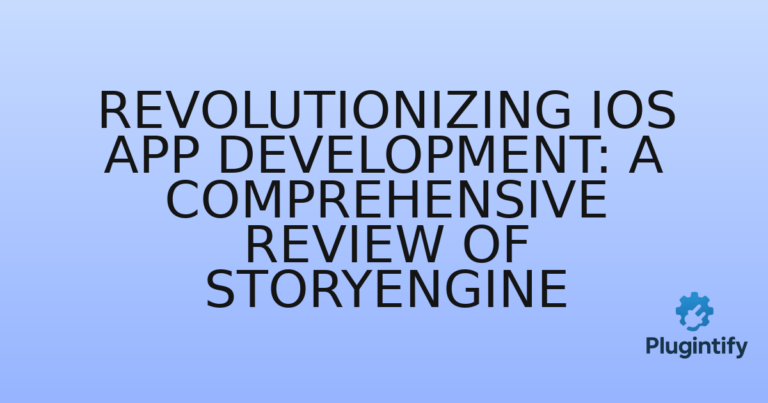 Read more about the article Revolutionizing iOS App Development: A Comprehensive Review of StoryEngine
