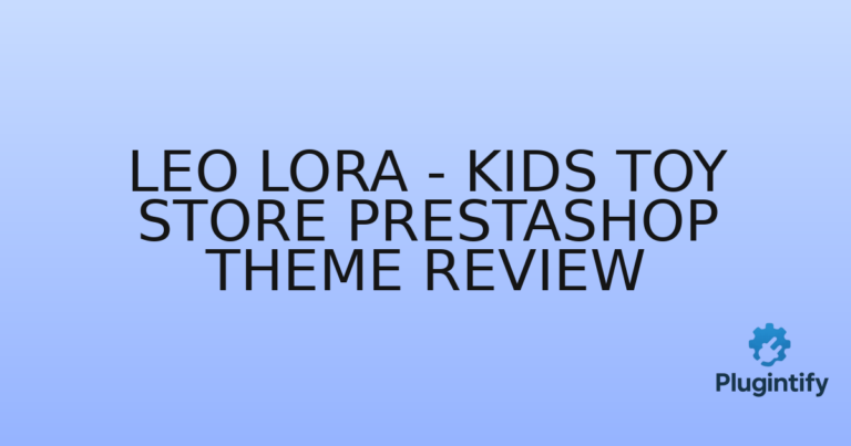 Read more about the article Leo Lora – Kids Toy Store Prestashop Theme Review