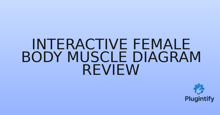 Read more about the article Interactive Female Body Muscle Diagram Review