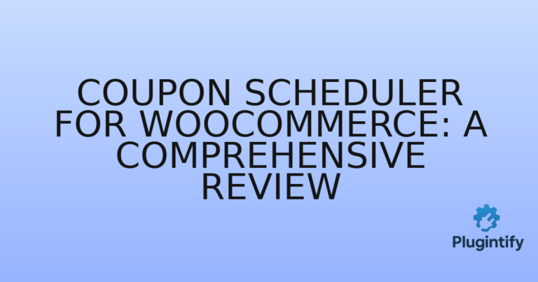 Read more about the article Coupon Scheduler for WooCommerce: A Comprehensive Review