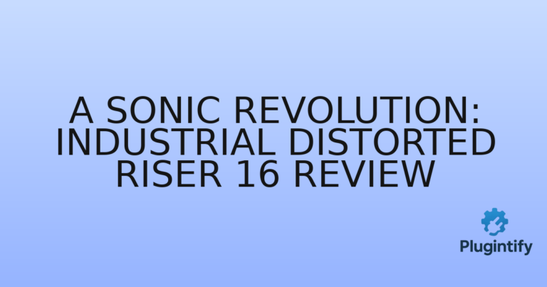 Read more about the article A Sonic Revolution: Industrial Distorted Riser 16 Review
