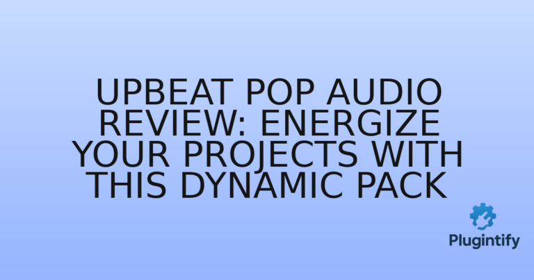 Read more about the article Upbeat Pop Audio Review: Energize Your Projects with This Dynamic Pack