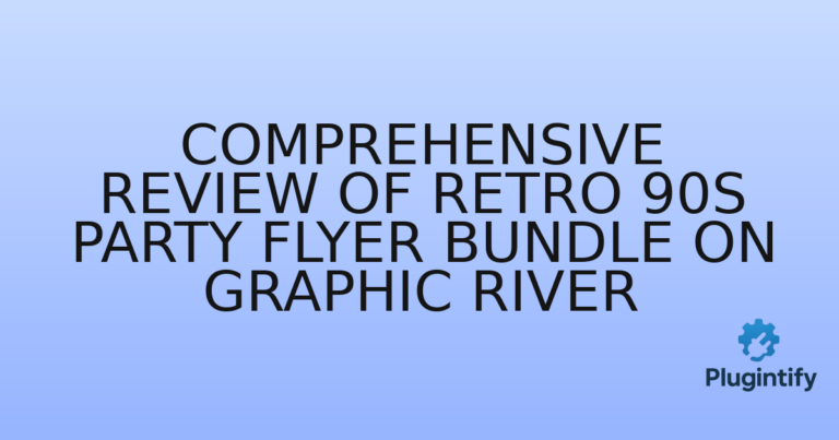 Read more about the article Comprehensive Review of Retro 90s Party Flyer Bundle on Graphic River