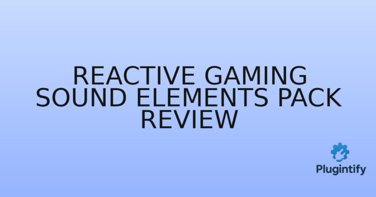 Read more about the article Reactive Gaming Sound Elements Pack Review