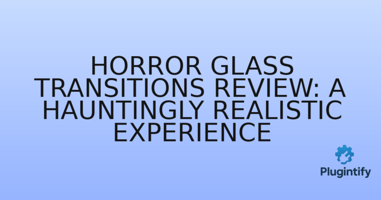 Read more about the article Horror Glass Transitions Review: A Hauntingly Realistic Experience